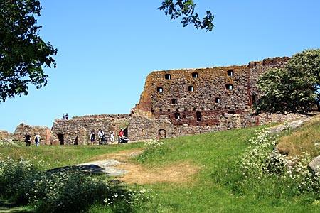 Dänemark - Bornholm - Die mächtige Festung Hammershus und Umgebung