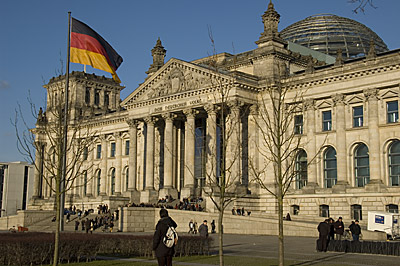 Berlin: Reichstagsgebäude / Deutscher Bundestag