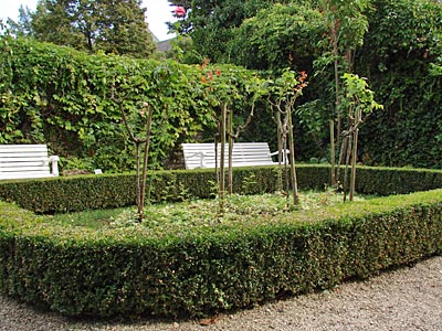 Bonn - Der formale Garten am Wohnhaus Macke