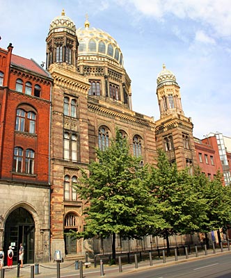 Berlin - jüdische Synagoge in der Rykestraße