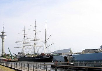 Deutschland Bremerhaven Segelschiff