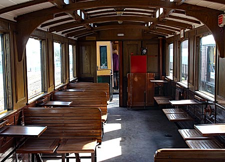 Kleinbahn Bruchhausen-Vilsen - Holzklassewagen von Anfang des 20. Jahrhunderts