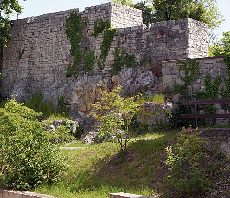 Donauwörth - Burg Mangoldstein