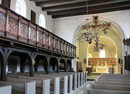 Mönchsweg - Sankt Petri Kirche in Bosau am Plöner See