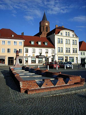 Marktplatz von Beeskow