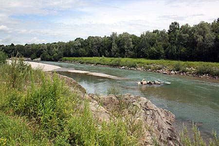 Allgäu - der Fluß Iller