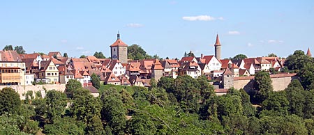 Rothenburg ob der Tauber - Stadtansicht