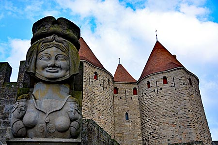 Frankreich - Languedoc - Katharer - Carcassonne Festung