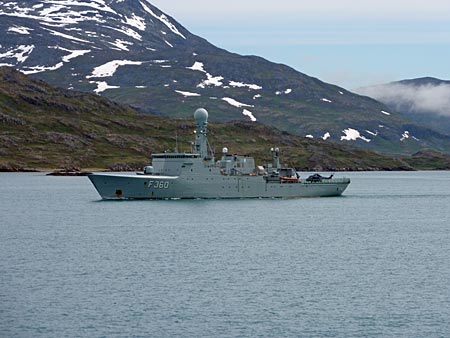 Grönland - Arsuk - Marineschiff