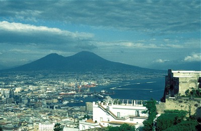 Italien Neapel Vesuv