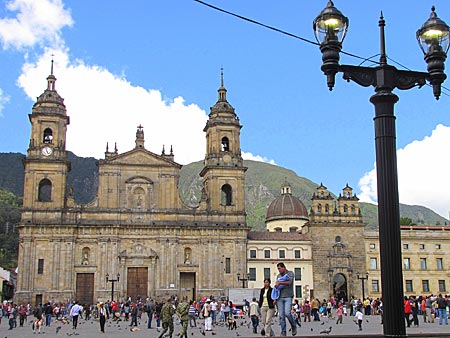 Kolumbien - Bogota - Kathedrale am Hauptplatz