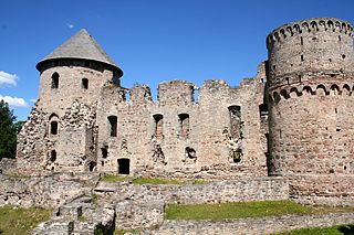 Lettland riga Burg Cesis