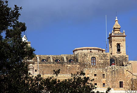 Malta - Zitadelle auf dem Tafelberg von Victoria