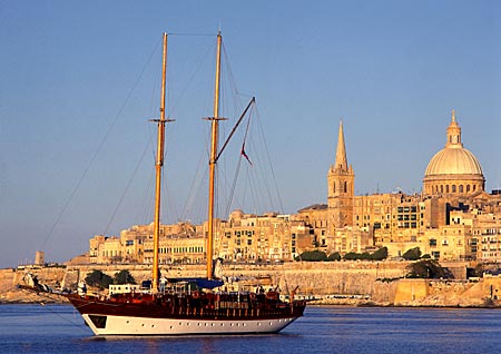 Malta - Valetta - Hafen von Marsamxett