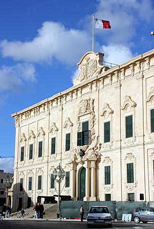 Malta - Valetta - Auberge des Castille