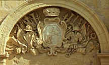 Malta - Mdina - Wappen des Großmeisters Vilhena