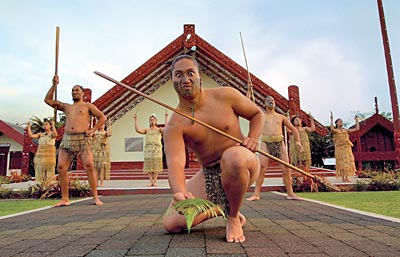 Neuseeland - Te Puia Maori Kulturgruppe