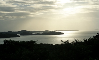 Nicaragua See Sonnenuntergang
