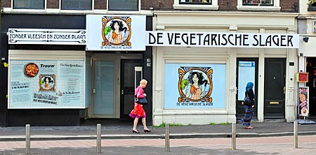 Niederlande - Den Haag - Vegetarischer Metzger in Den Haag
