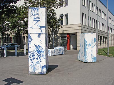 Österreich - Reiseführer Graz - Kunst vor Polizeihaus
