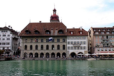 Schweiz - Rathaus in Luzern
