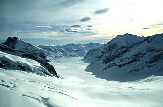 Schweiz / Wengen / Aletsch Gletscher
