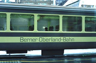 Schweiz / Wengen / Bahn