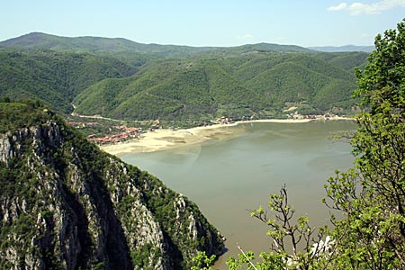 Donauradweg in Serbien