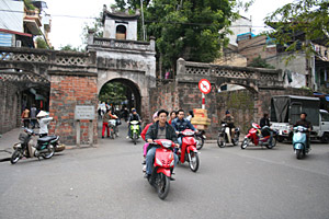Vietnam Hanoi Motorroller