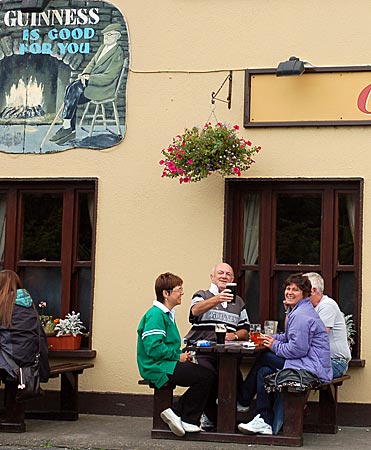 Das Pub "Gaynor's" in Leenaun, Connemara, Co Galway, Westirland
