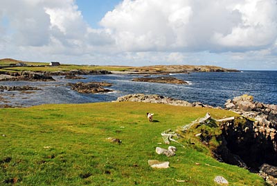 Irland - Connemara - Küstenlandschaft auf Inishbofin