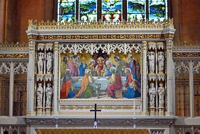 Nordirland - Altar in der St Patrick's Cathedral, Armagh