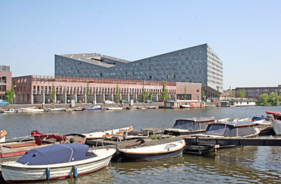Amsterdam - moderne Architektur auf KNSM Eiland