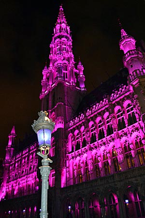 Belgien - Brüssel - das alte Rathaus an der Grand’ Place