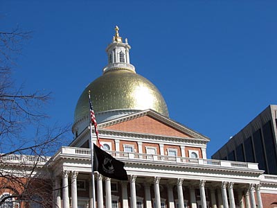 USA - Boston - Massachusetts State House