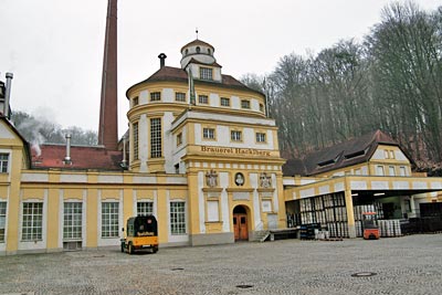 Passau - Die Brauerei Hacklberg in Passau residiert fürstlich, in einem ehemaligen Wohnsitz der Fürstbischöfe