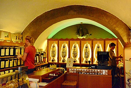 Regensburg kulinarisch - Kaffeegeschäft