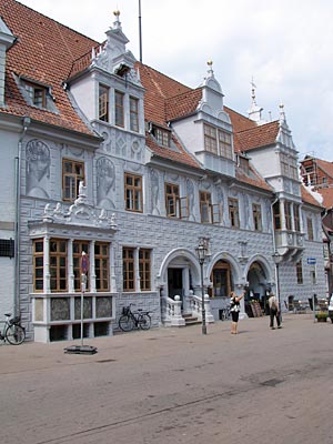 Das Alte Rathaus von Celle mit seiner Renaissancefassade