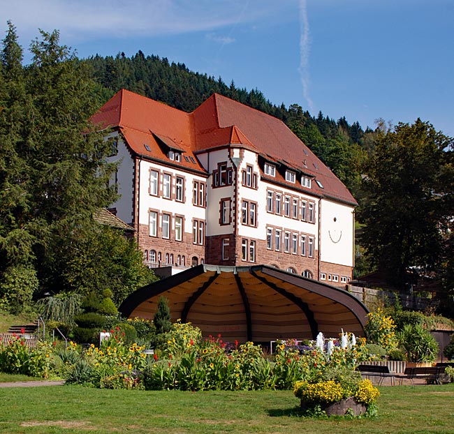 Alpirsbach Kurpark und Musikpavillon