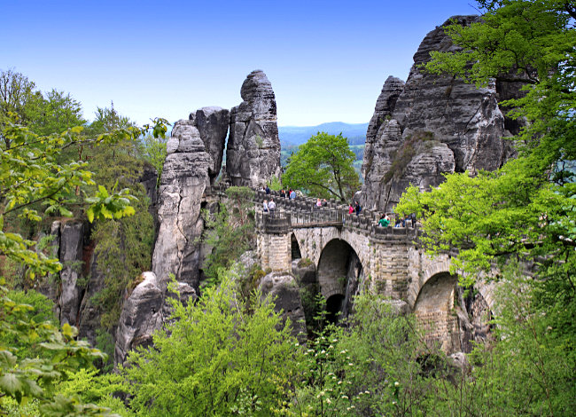Elbsandsteingebirge - Basteibrücke