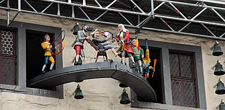 Hannoversch Münden - Glockenspiel am barocken Rathaus