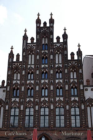 Greifswald - Gotik in ihrer Vollendung - ein Bürgerhaus am Markt