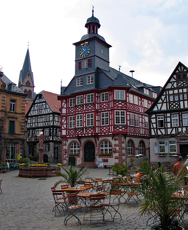 Heppenheim - altes Rathaus am Großen Markt