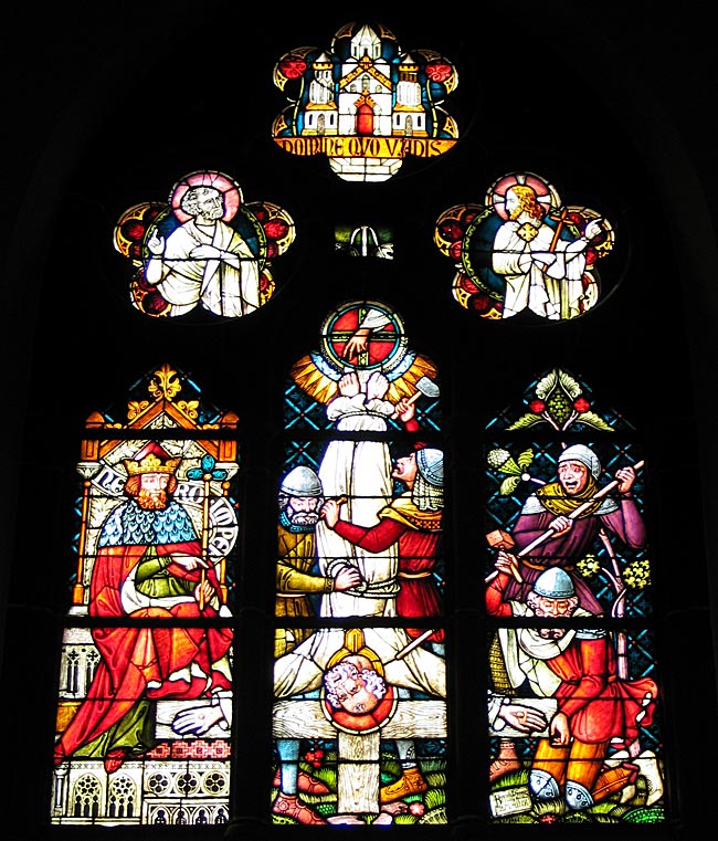 Heppenheim - Kirchenfenster St. Peter