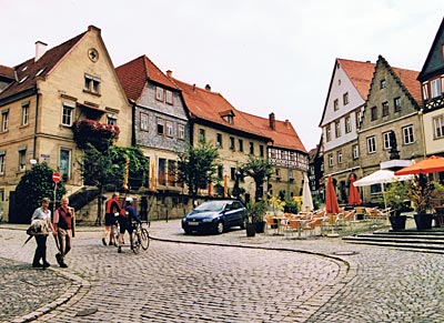 Deutschland - Kronach - Nicht nur mittelalterlich: Die Altstadt ist über viele Jahrhunderte entstanden