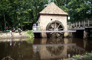 Deutschland Heide Wassermühle