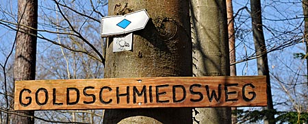 Pforzheim - Schwarzwald - Wegweiser Goldschmiedsweg