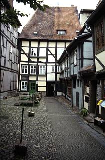 Deutschland Quedlinburg Gasse