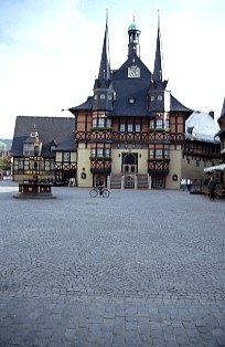 Deutschland Wernigerode Marktplatz