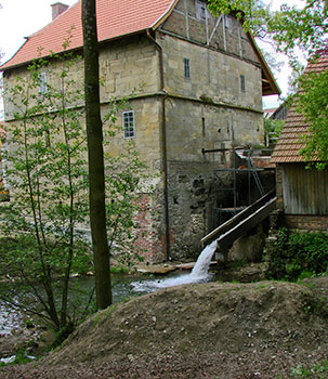 Die Wassermühle Schulze-Westerath im Stevertal